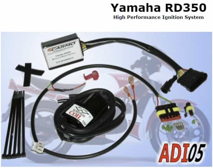 Yamaha RD350 YPVS TCI CDI dispositif de commande boîte noire set 29K 31K - Cliquez sur l'image pour la fermer
