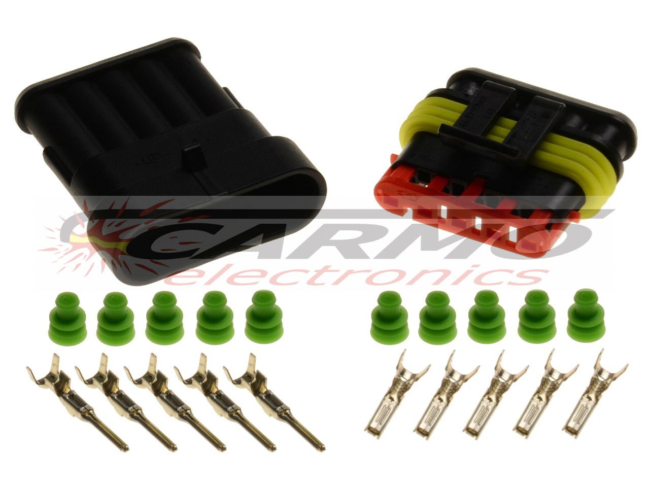 5 pin 1.5 superseal connector set - Cliquez sur l'image pour la fermer