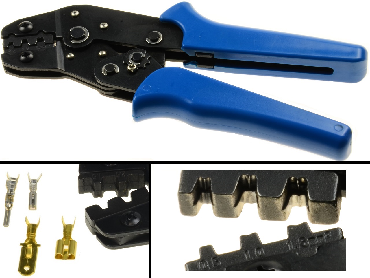 AMP faston crimping tool plier - Cliquez sur l'image pour la fermer