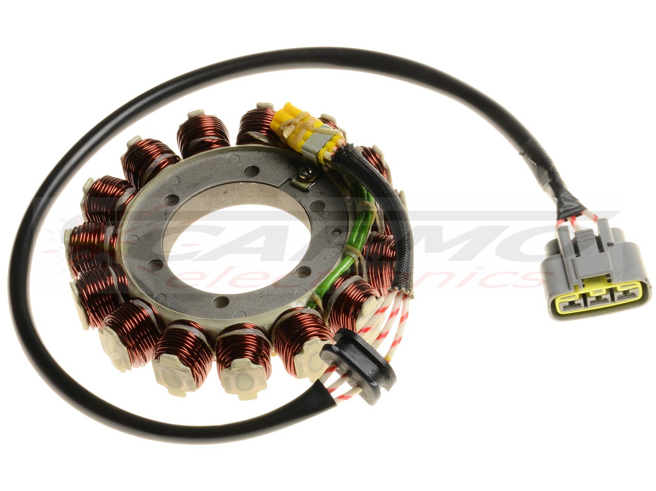 BMW R1200 (>2012) stator alternator rewinding (Version 15 pôles seulement) - Cliquez sur l'image pour la fermer