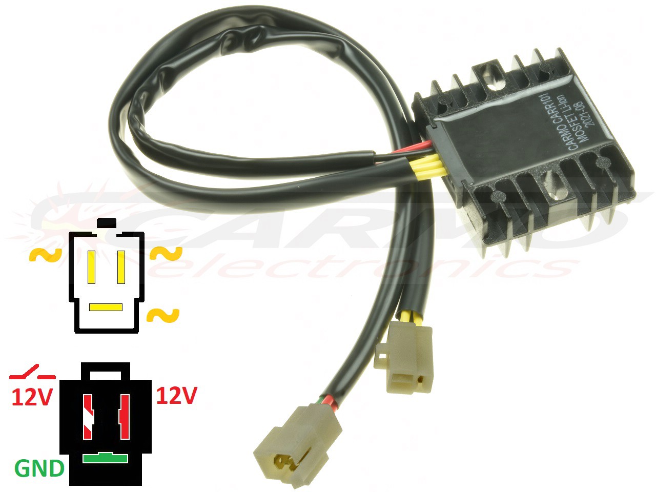 CARR104-Mash - 650 X-ride MOSFET Régulateur de tension redresseur (201223TT3210055) - Cliquez sur l'image pour la fermer