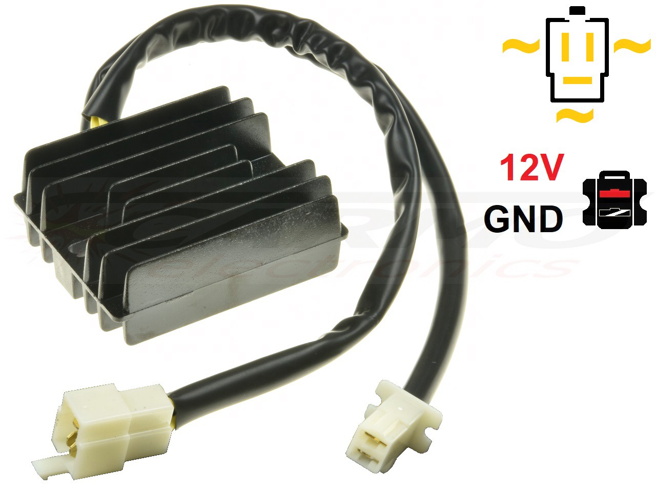 CARR201-DRZ - MOSFET Suzuki DR-Z400 RMX250S Régulateur de tension redresseur Lithium Ion (32800-08D00) - Cliquez sur l'image pour la fermer