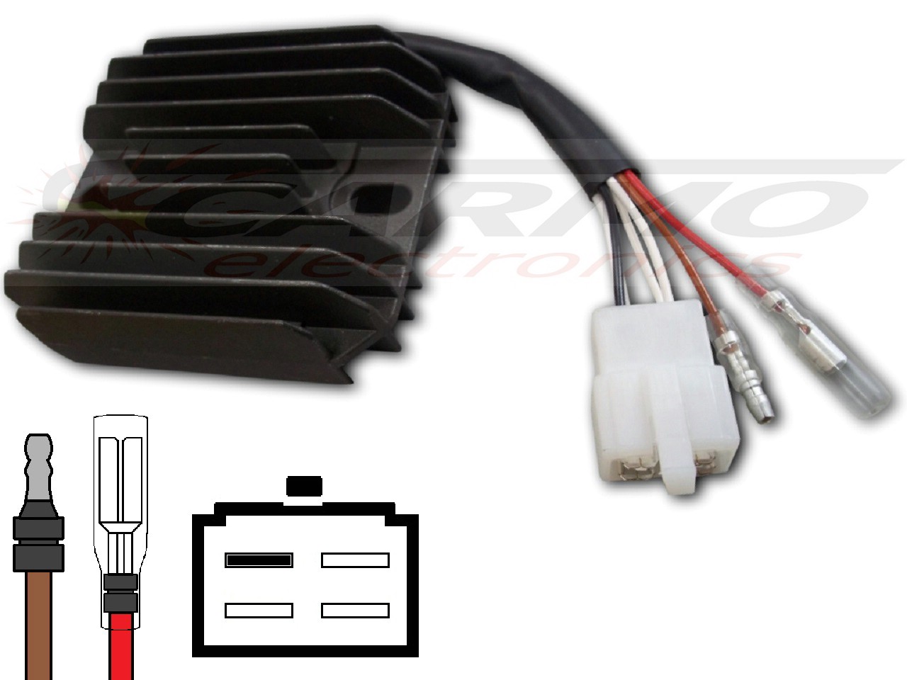 CARR204YFM Yamaha YFM YFB - MOSFET Régulateur de tension redresseur - Cliquez sur l'image pour la fermer