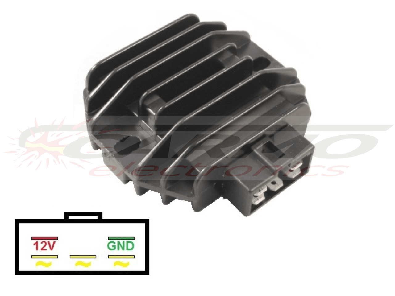 CARR202 A MOSFET Régulateur de tension redresseur (SH640D-12, SH661-12, SH713AA, SH719AA) - Cliquez sur l'image pour la fermer