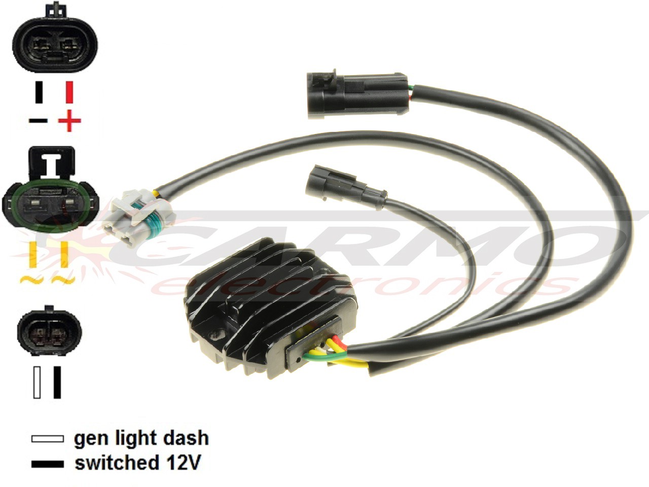 CARR504 - Ducati ST2 MOSFET Régulateur de tension redresseur - Cliquez sur l'image pour la fermer