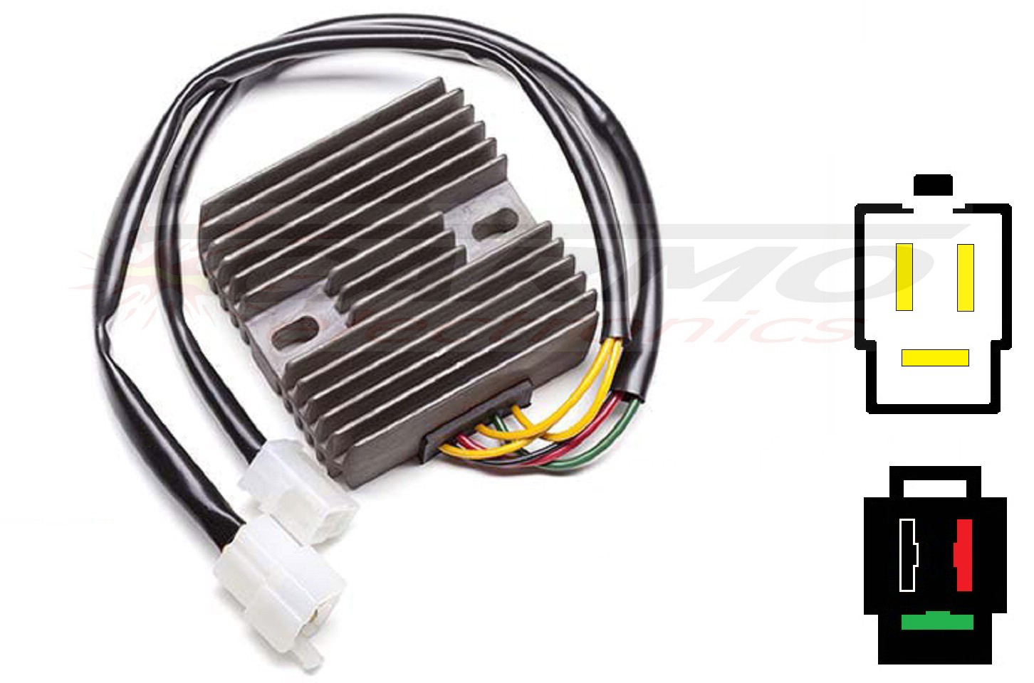 CARR661 - Honda SH532-12 SH590-12 MOSFET Régulateur de tension redresseur - Cliquez sur l'image pour la fermer