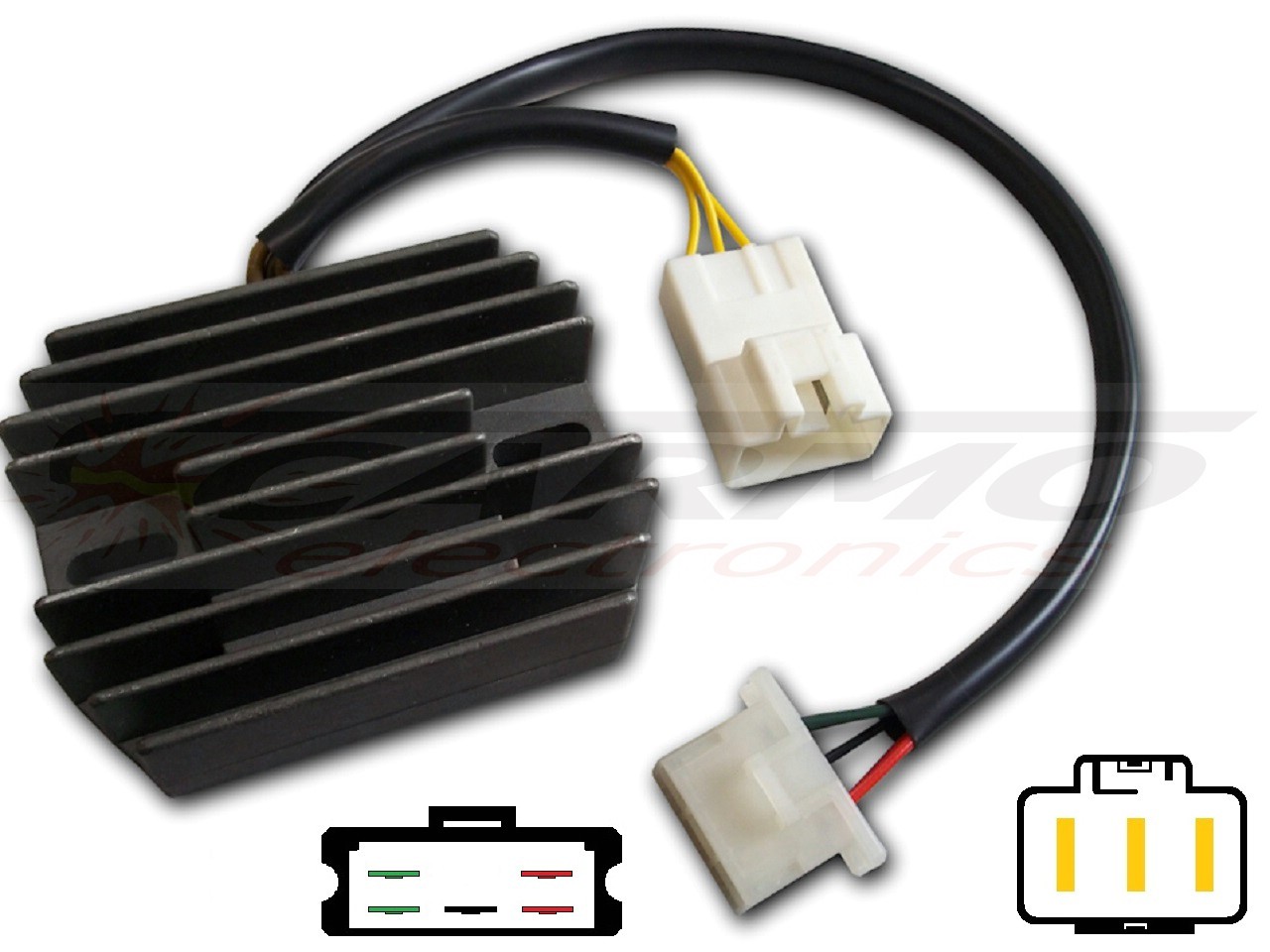 CARR694SW Honda Silverwing MOSFET Redresseur de régulateur de tension - Cliquez sur l'image pour la fermer