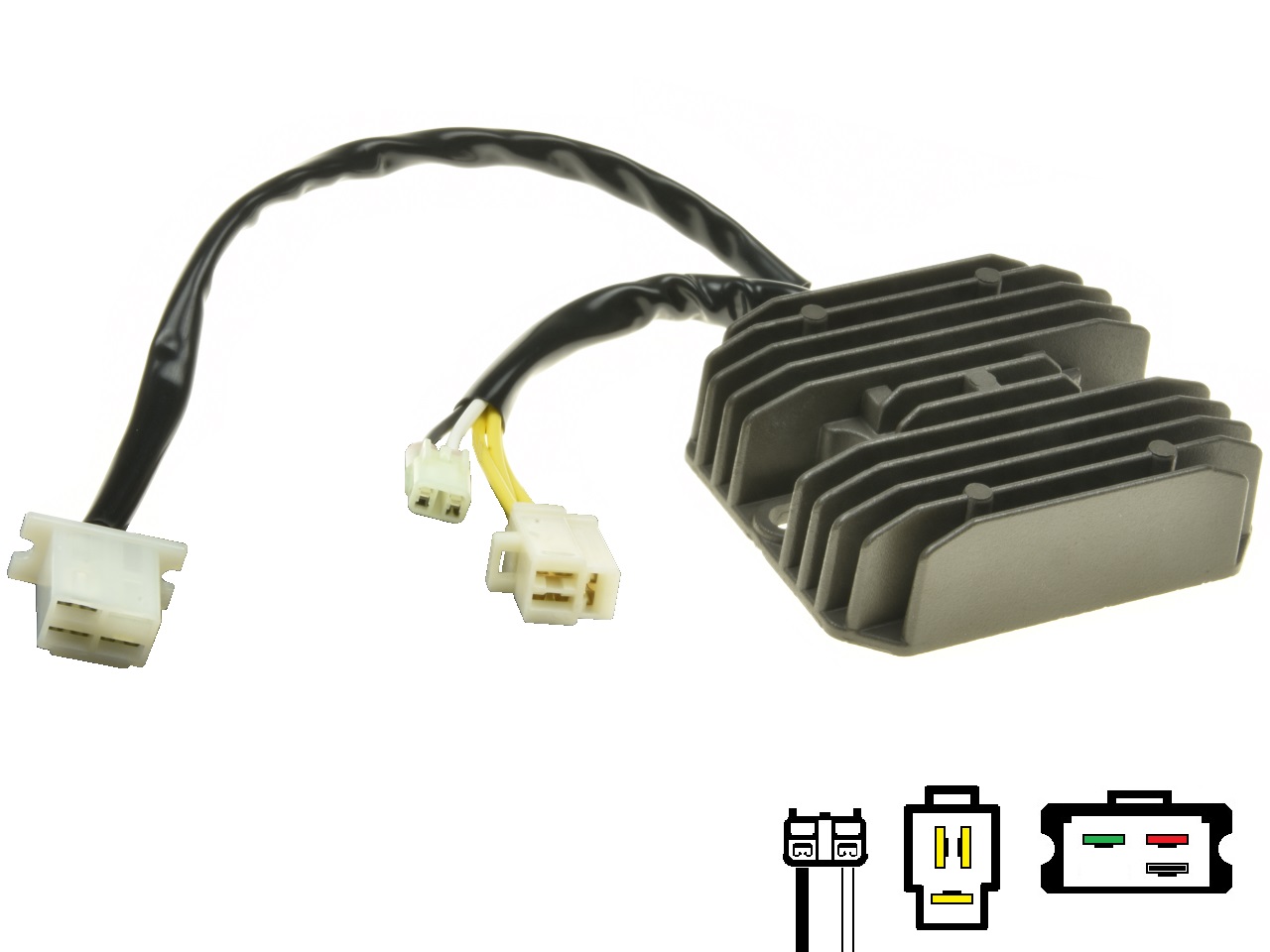 CARR221-ST - Honda ST1100 Pan European 1993-1995 MOSFET Régulateur de tension redresseur 31600-M - Cliquez sur l'image pour la fermer