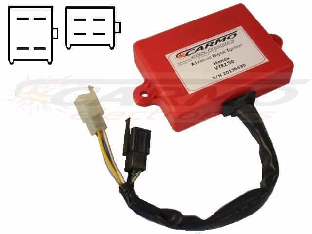 Honda VTR250 Interceptor MC15 TCI CDI dispositif de commande boîte noire (30410-KV0-760) - Cliquez sur l'image pour la fermer