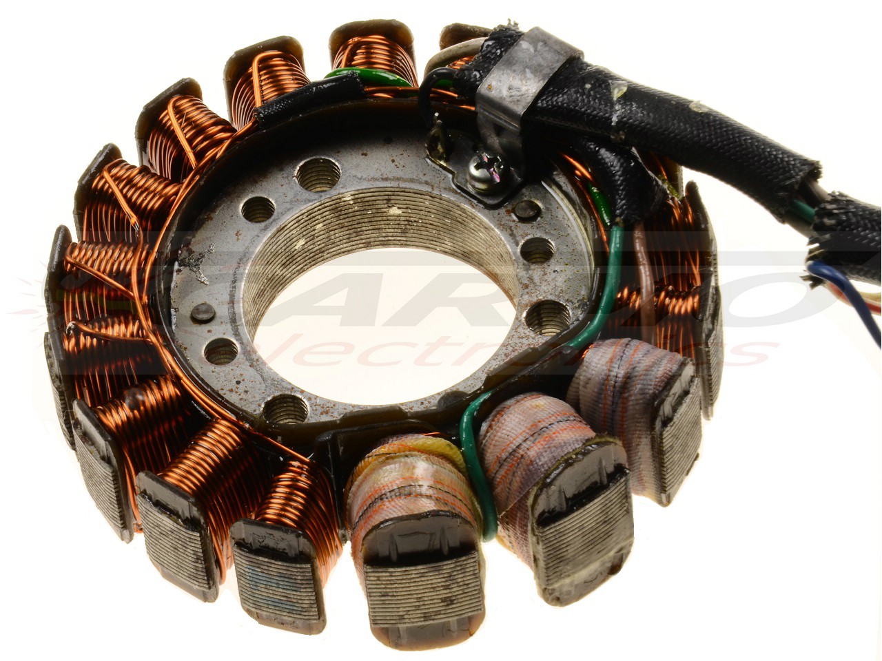 Yamaha RD350 YPVS 1WT 1FX stator alternator revision - Cliquez sur l'image pour la fermer