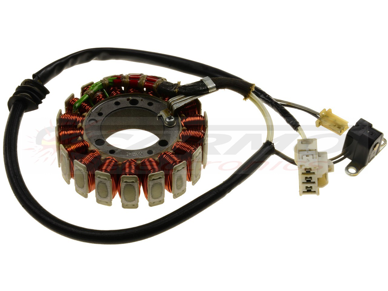 Yamaha T-Max Tmax stator alternator rewinding - Cliquez sur l'image pour la fermer