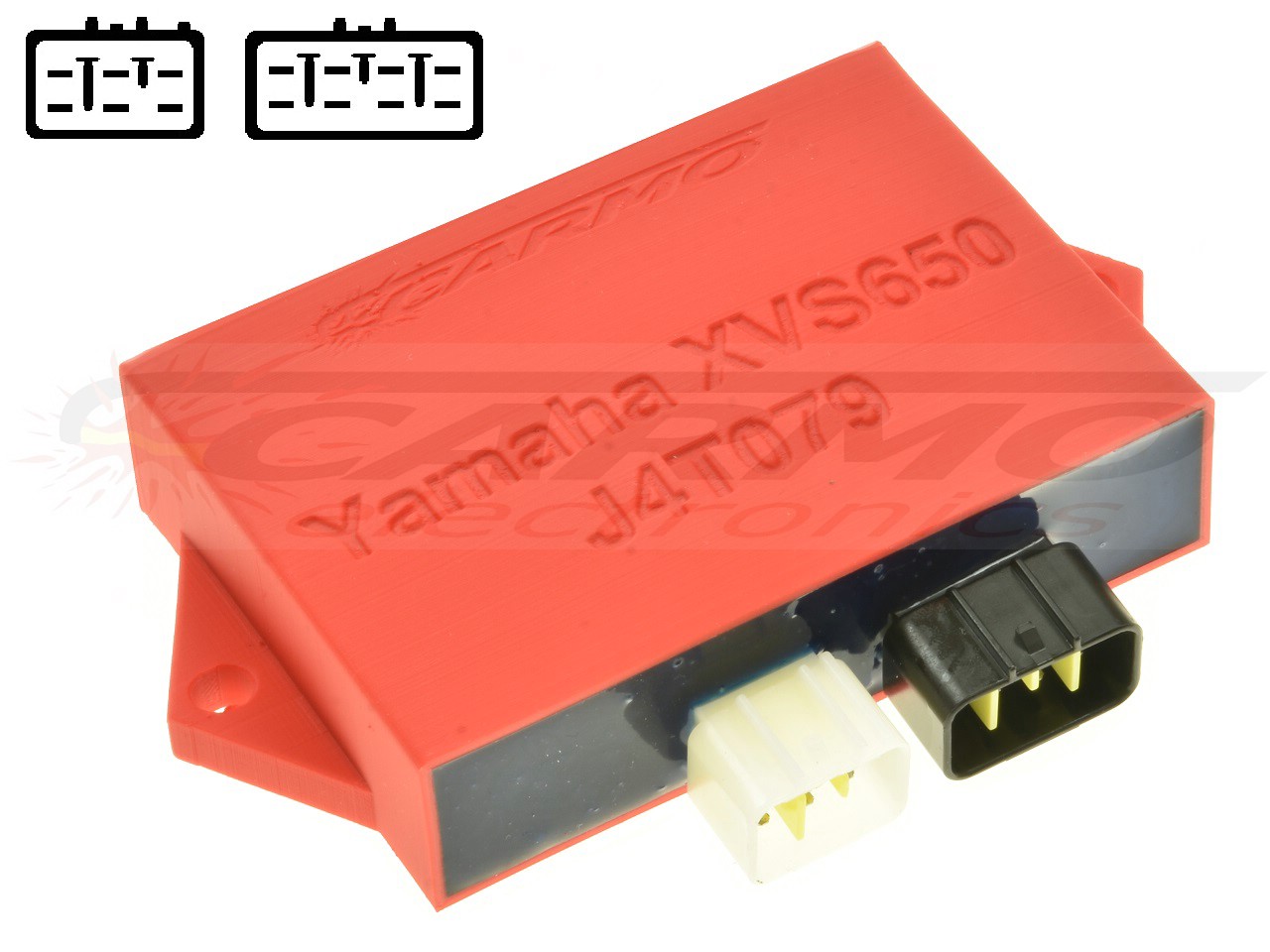 Yamaha XVS650 dragstar v-star TCI CDI dispositif de commande boîte noire (J4T079) - Cliquez sur l'image pour la fermer