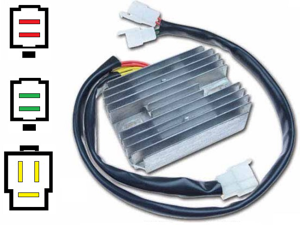 CARR121LI - Honda VT MOSFET Régulateur de tension redresseur (SH541A-12, SH541G-11, SH541KC, Shindengen)